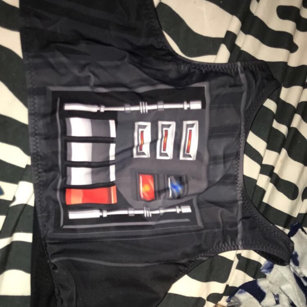 Star Wars high waisted 2 piece swimsuit